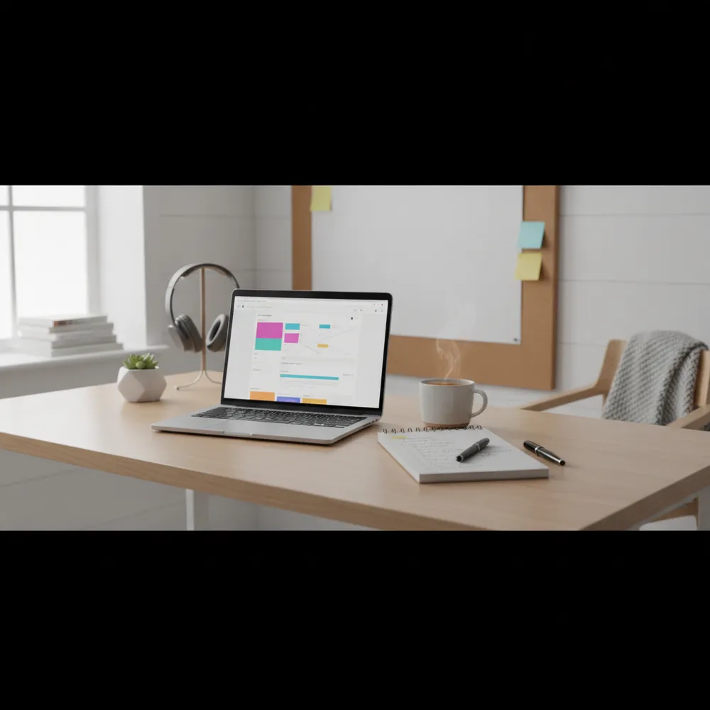 Rédactrice web freelance organisant ses missions clients
