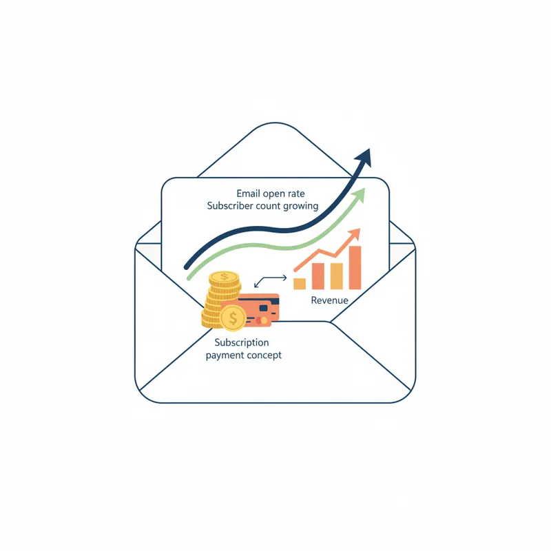 newsletter payante Substack revenus récurrents