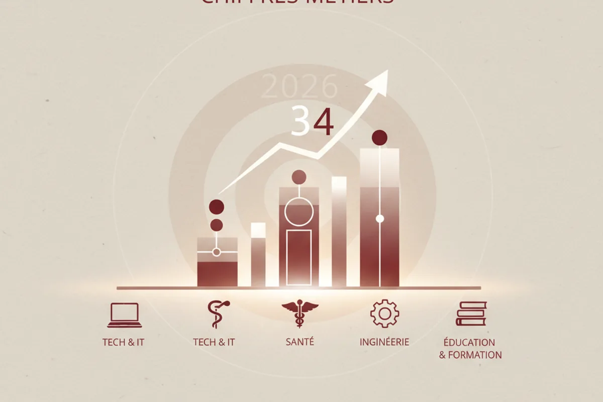 salaire télétravail France 2026 chiffres métiers