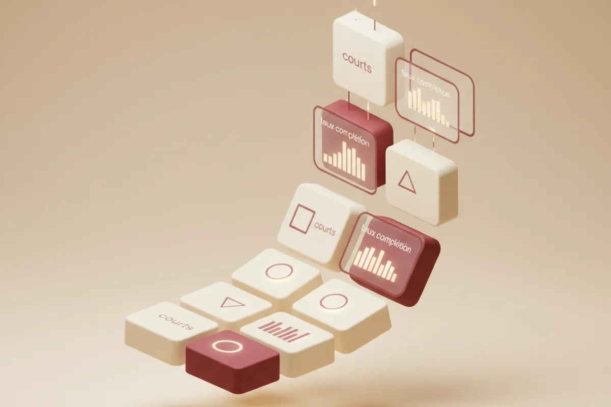 structure formation modules courts taux complétion