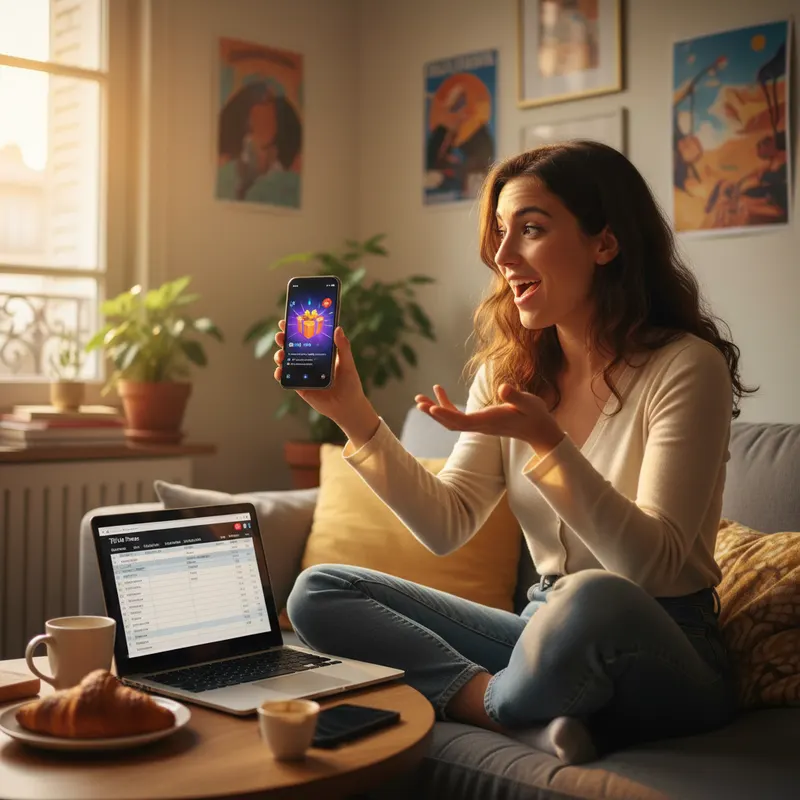 monétiser TikTok — exemple
