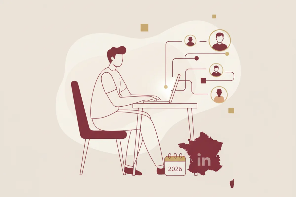 trouver clients LinkedIn freelance France 2026